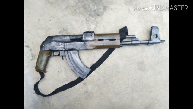 AK-47 assault rifle Model made by ©sarthak mishra смотреть онлайн