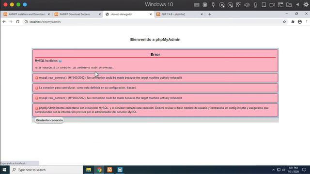 Cómo instalar XAMPP en Windows 10 y usar las funciones de debugging. смотреть онлайн
