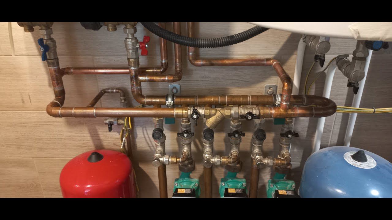 Пришел газ. Отопление одними полами. Переделали котельную. смотреть онлайн