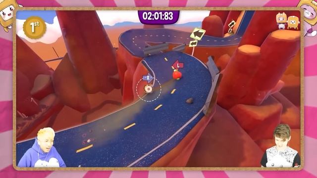 Can We Play These HILARIOUS GAMES WITHOUT LAUGHING?!? (PICO PARK, FLING TO THE FINISH, PHOGS & MORE смотреть онлайн