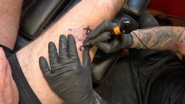 Smile - Tattoo Time Lapse смотреть онлайн