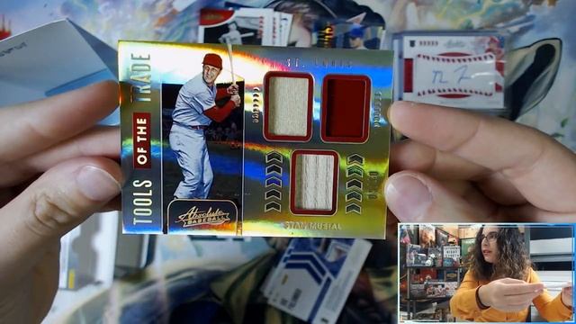 Striking GOLD! TWICE! | 2020 PANINI ABSOLUTE BASEBALL HOBBY BOX OPENING FOR VICTORIA M. смотреть онлайн