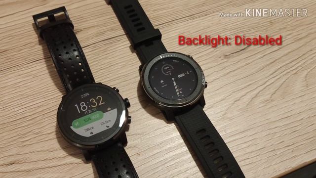 Amazfit Stratos 3 vs Stratos 2 comparison (design, backlight test, ultramode) смотреть онлайн