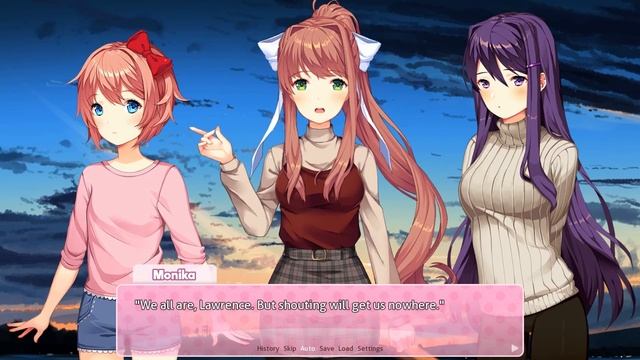 (DDLC Mod) - The Girls Meet A New Person 2 смотреть онлайн