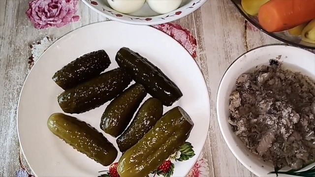 Салат картофельный с рыбой. #салат смотреть онлайн