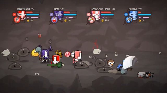 A GIANT F*CKING BAT | Castle Crashers #3 смотреть онлайн