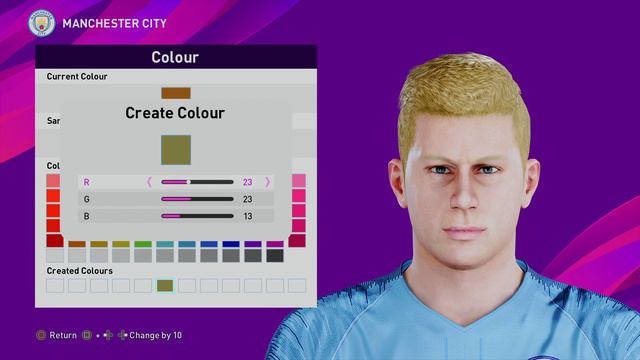 eFootball PES 2020 faces DE BRUYNE смотреть онлайн
