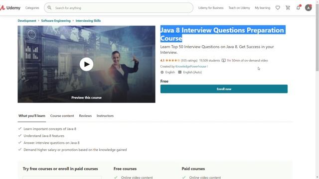 Free Udemy Java Courses | All-Time Free Courses | Enroll Now смотреть онлайн