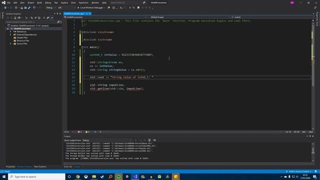 C++ Convert Uint64_t to String/Const Char* смотреть онлайн