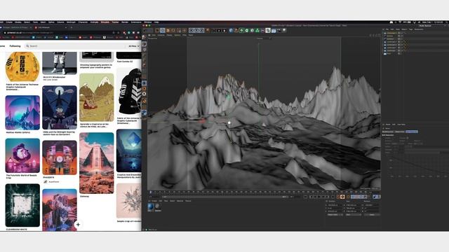 Album Cover Art Tutorial - Design Challenge using Cinema 4d and Photoshop смотреть онлайн