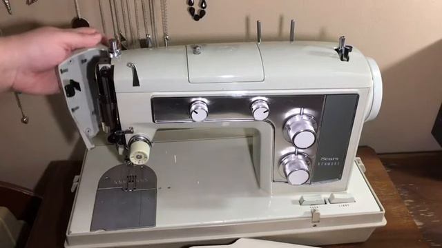 Kenmore Vintage Sewing Machine 158.1601 смотреть онлайн