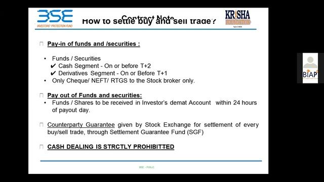 Webinar on Investor Awareness (BIAP) - PART 2 смотреть онлайн