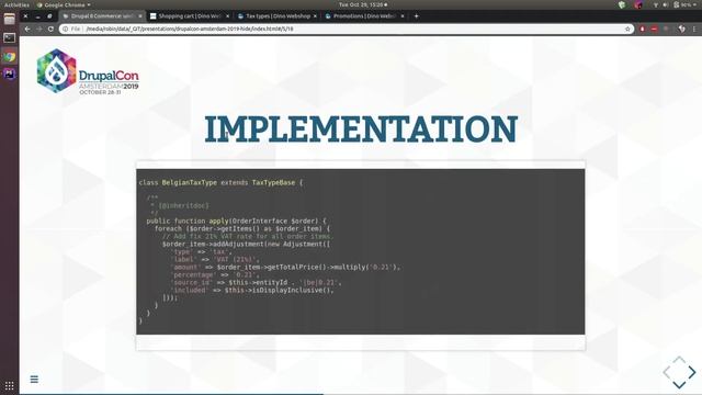 DrupalCon Amsterdam 2019: Drupal 8 Commerce: Under the hood смотреть онлайн