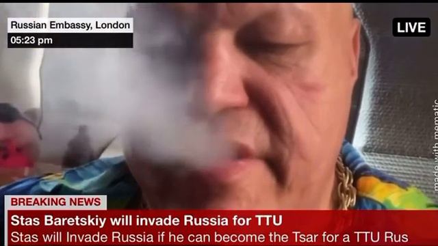 Барецкий Стас на вражеском телевидение! 🤔 смотреть онлайн