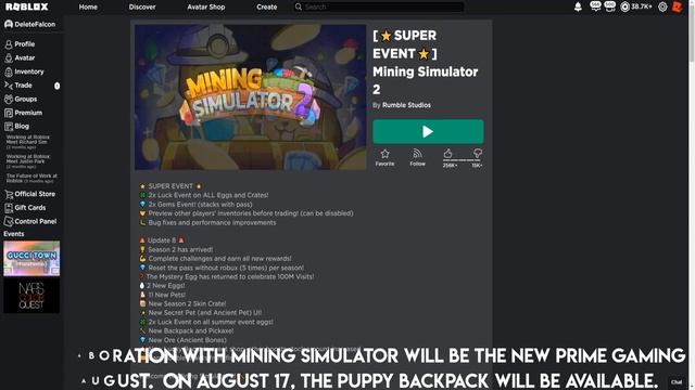 1 EPIC NEW ROBLOX ITEMS ?? *LEAKS* ROBLOX AMAZON PRIME GAMING EVENT! смотреть онлайн