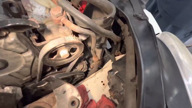 2006 - 2011 Hyundai Accent Power Steering Alternator Belt Replacement смотреть онлайн