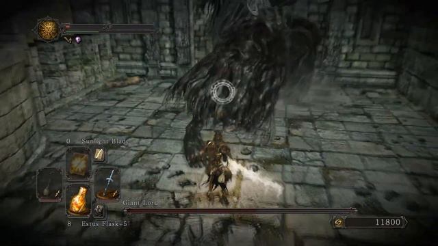 Dark Souls II: SotFS | The Giant Lord | SOLO, MELEE ONLY, NO SHIELD, NO DAMAGE смотреть онлайн