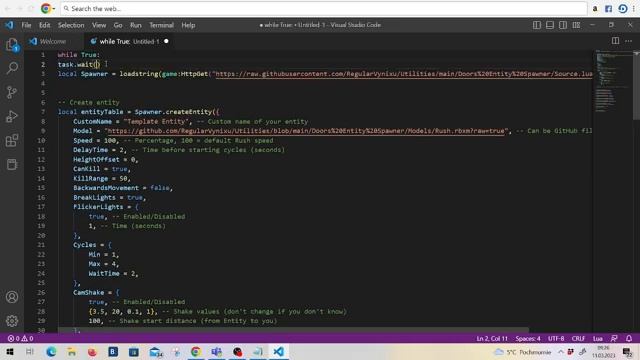 How To Make Your Own Hardcore Scripts In Roblox Doors Tutorial #script #doors #robloxdoors #roblox