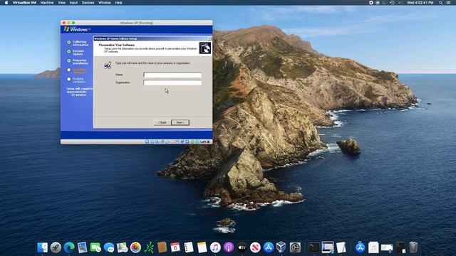 Installing Windows XP in Virtualbox смотреть онлайн
