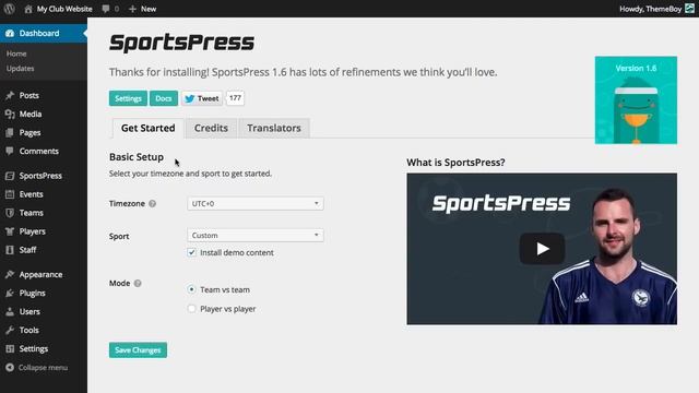 How to Install SportsPress смотреть онлайн
