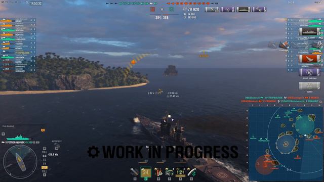 World of Warships - WiP Petropavlovsk - The Citadel King смотреть онлайн