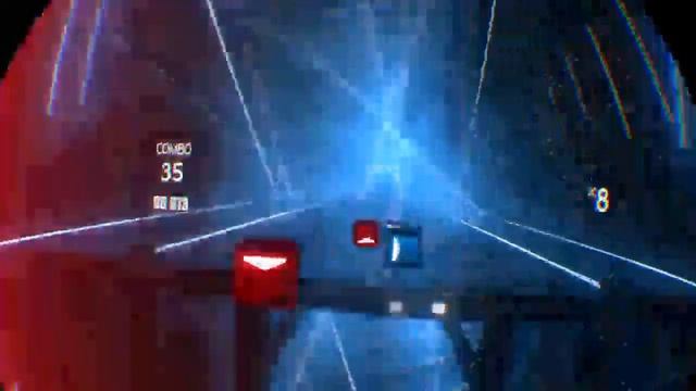 Играем в Beat Saber VR ps4 на эксперте все плей лесты.Топ музон смотреть онлайн