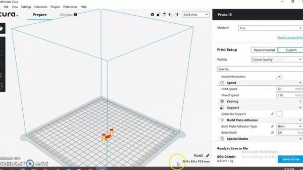 How to convert stl file (3D model) to gcode
