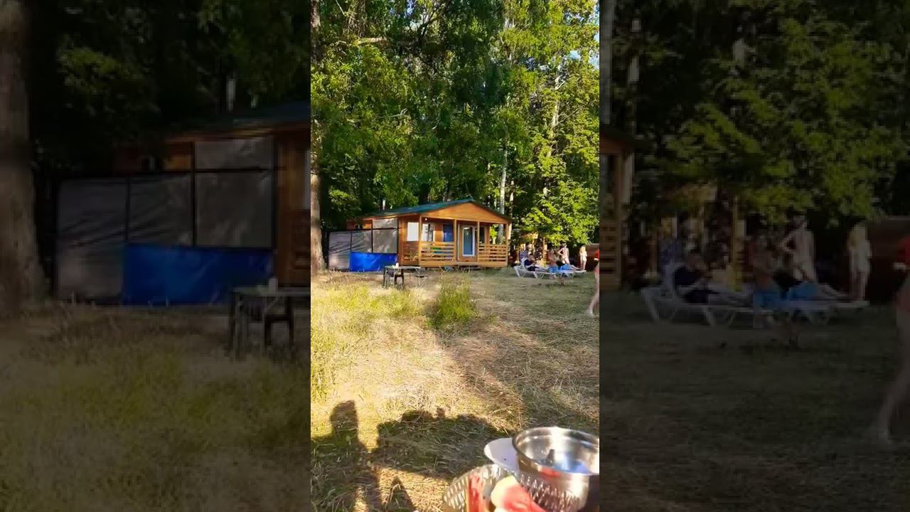 Эти домики можно снять для отдыха, озеро Рубское смотреть онлайн