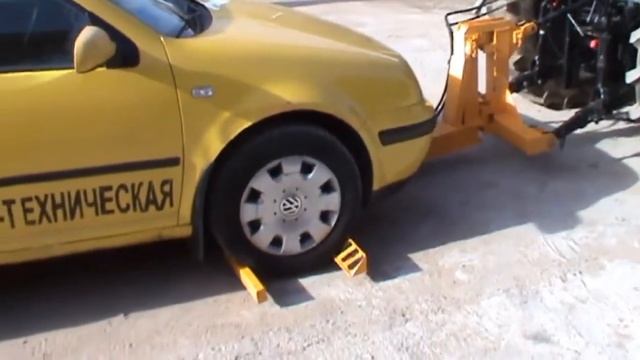 Эвакуатор с подкатными тележками БН 1 смотреть онлайн