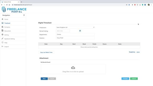 Freelance Portal Login & Submit Timecard смотреть онлайн