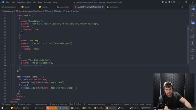 How To Fix 'Uncaught TypeError: Cannot read properties of undefined' - JavaScript Debugging смотреть онлайн