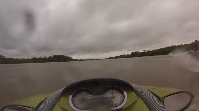 Moto De Agua Sea Doo Rxp 215 En El Tigre Con Amigos
