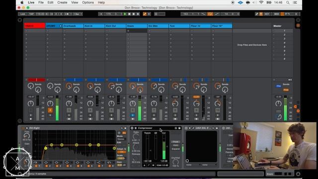 Rock Drums Template Tutorial смотреть онлайн