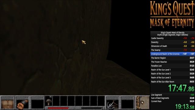 King's Quest: Mask of Eternity - Single Segment Any% Major Glitches 35:19 New PB смотреть онлайн