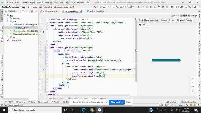 Seekbar - Create Custom Seekbar in Android Studio| Android tutorial | Coding Coding смотреть онлайн