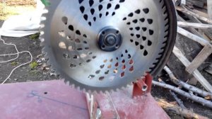 пилим дрова болгаркой