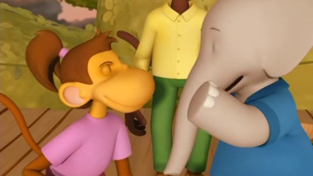 Babar and the Adventures of Badou - 13 - Monkey Camp / Bad Bounce смотреть онлайн