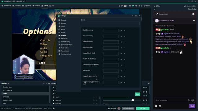 How to view TWITCH CHAT IN GAME - one monitor setup (Streamlabs Game Overlay) смотреть онлайн