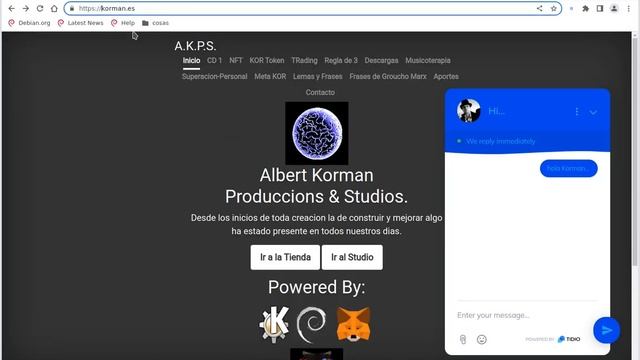 Starting project Metaverse KOR Threejs React Linux - Albert Korman Studio смотреть онлайн
