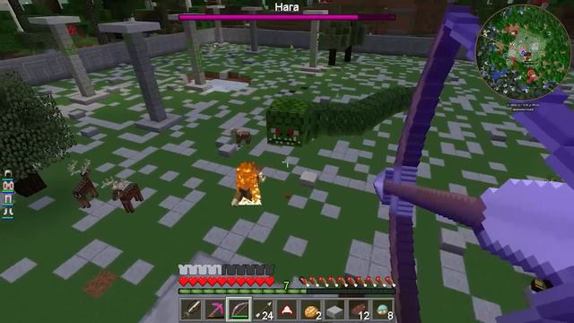 Minecraft - Техномагия #8 - Лесные приключения с Няшкой смотреть онлайн