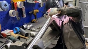 Чёткий выхлоп от компании Mg-race на Renault Logan2