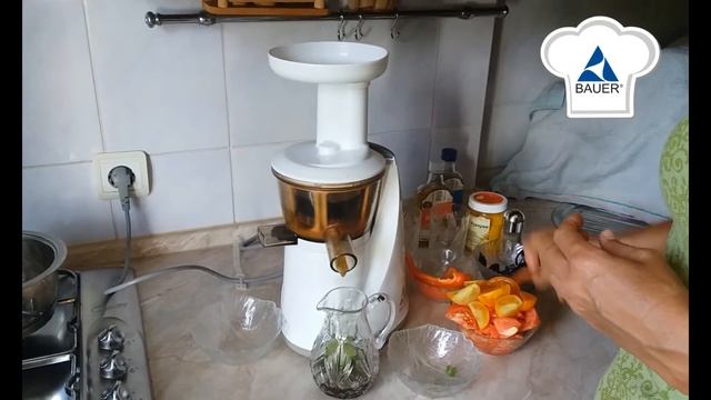 ОВОЩНОЙ СОК В СОКОВЫЖИМАЛКЕ BAUER смотреть онлайн