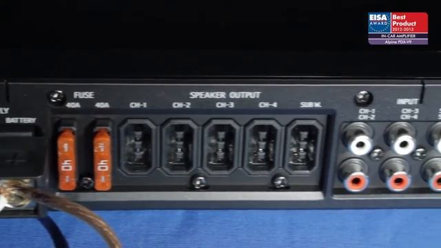 Alpine PDX V9 5ти канальный усилитель EISA 2012-2013 смотреть онлайн
