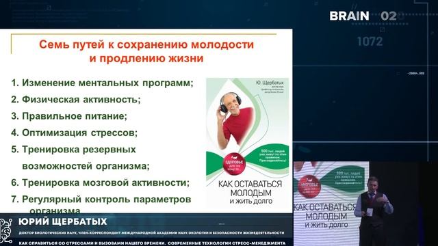 Мастер-класс Юрия Щербатых на форуме BRAIN-2020. Часть 2. смотреть онлайн
