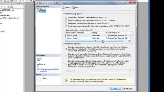 #3 SQL Server 2008 RC2 Restore Database TUT смотреть онлайн