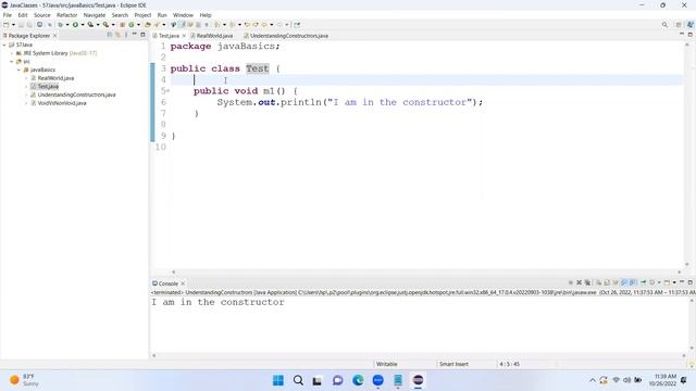 Constructors in Java explained in telugu (for selenium) смотреть онлайн