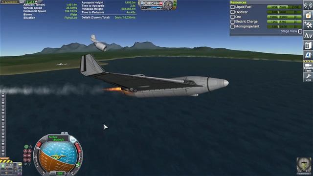 BOMBER CARPET BOMBING THE KSC \ KSP 1.11 \ Kerbal Space Program смотреть онлайн