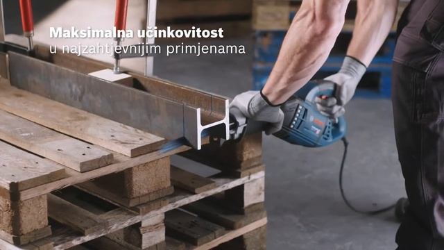 Bosch GSA 18V-32 Professional - akumulatorska sabljasta pila смотреть онлайн
