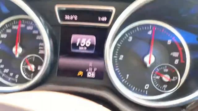 My GLE 250 @  200kmph