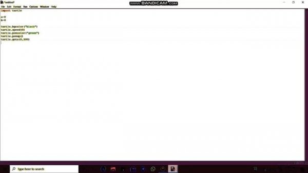 Corona Graphic Design in Python IDLE Shell